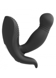 Черный вибромассажер простаты PROSTATE HERO - Dream Toys - в Петрозаводске купить с доставкой