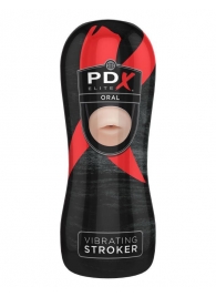 Мастурбатор-ротик Vibrating Oral Stroker - Pipedream - в Петрозаводске купить с доставкой