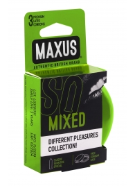 Презервативы в железном кейсе MAXUS Mixed - 3 шт. - Maxus - купить с доставкой в Петрозаводске