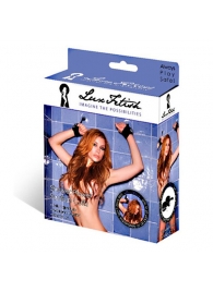 Наручники с присосками Sexy Suction - Lux Fetish - купить с доставкой в Петрозаводске