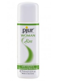 Лубрикант на водной основе pjur WOMAN Aloe - 30 мл. - Pjur - купить с доставкой в Петрозаводске