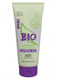 Интимный увлажняющий анальный гель BIO SuperGlide - 100 мл. - HOT - купить с доставкой в Петрозаводске