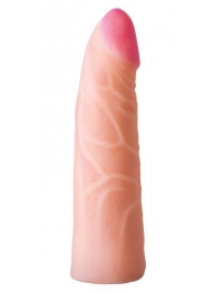 Фаллическая насадка на трусики харнесс - 17,5 см. - LOVETOY (А-Полимер) - купить с доставкой в Петрозаводске