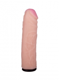Черный пояс-трусики с насадкой  Гламур Dana  - 15,5 см. - LOVETOY (А-Полимер) - купить с доставкой в Петрозаводске