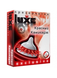 Презерватив LUXE  Exclusive   Красный Камикадзе  - 1 шт. - Luxe - купить с доставкой в Петрозаводске