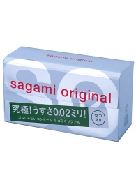 Ультратонкие презервативы Sagami Original - 12 шт. - Sagami - купить с доставкой в Петрозаводске