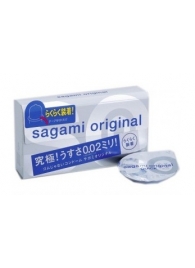 Ультратонкие презервативы Sagami Original QUICK - 6 шт. - Sagami - купить с доставкой в Петрозаводске