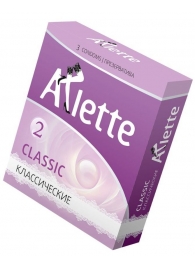 Классические презервативы Arlette Classic - 3 шт. - Arlette - купить с доставкой в Петрозаводске