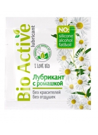 Пробник лубриканта на водной основе Bio Active - 3 гр. - Биоритм - купить с доставкой в Петрозаводске