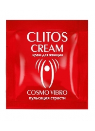 Пробник возбуждающего крема для женщин Clitos Cream - 1,5 гр. - Биоритм - купить с доставкой в Петрозаводске