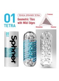 Мастурбатор SPINNER Tetra - Tenga - в Петрозаводске купить с доставкой