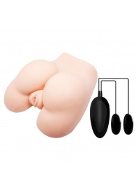 Пышная попка с двумя входами и вибрацией - Baile - в Петрозаводске купить с доставкой