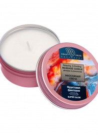Массажная свеча  Фруктовая фантазия - БиоМед - купить с доставкой в Петрозаводске