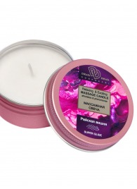 Массажная свеча  Райская вишня - БиоМед - купить с доставкой в Петрозаводске