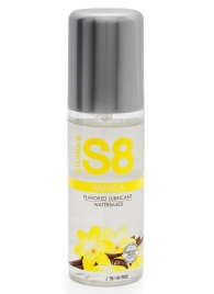 Лубрикант на водной основе Stimul8 Flavored Lube с ванильным ароматом - 125 мл. - Stimul8 - купить с доставкой в Петрозаводске
