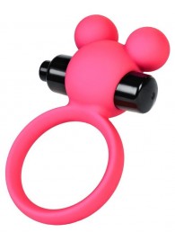 Розовое виброкольцо на пенис A-Toys - A-toys - в Петрозаводске купить с доставкой