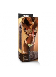 Коричневый мастурбатор-ротик Heather - Blush Novelties - в Петрозаводске купить с доставкой