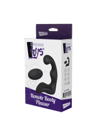 Черный вибромассажер простаты REMOTE BOOTY PLEASER - Dream Toys - в Петрозаводске купить с доставкой