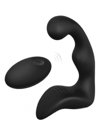 Черный вибромассажер простаты REMOTE BOOTY PLEASER - Dream Toys - в Петрозаводске купить с доставкой