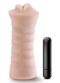 Телесный мастурбатор-ротик Angie - Blush Novelties - в Петрозаводске купить с доставкой