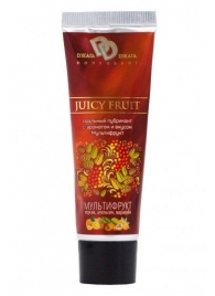Интимный съедобный лубрикант JUICY FRUIT с ароматом фруктов - 30 мл. - БиоМед - купить с доставкой в Петрозаводске