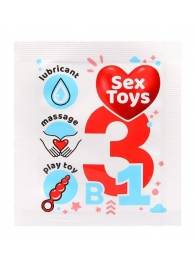 Гель-лубрикант на водной основе Sex Toys - 4 гр. - Биоритм - купить с доставкой в Петрозаводске