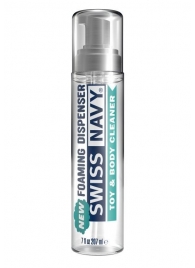 Очищающая пенка для игрушек и тела Swiss Navy Toy   Body Cleaner Foamer - 207 мл. - Swiss navy - купить с доставкой в Петрозаводске