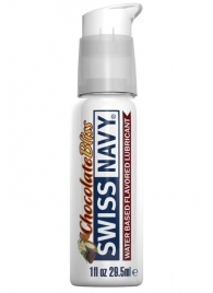 Лубрикант с ароматом шоколада Swiss Navy Chocolate Bliss Lube - 29,5 мл. - Swiss navy - купить с доставкой в Петрозаводске