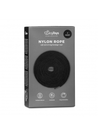 Черная веревка для бондажа Easytoys Bondage Rope - 5 м. - Easy toys - купить с доставкой в Петрозаводске