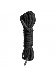 Черная веревка для бондажа Easytoys Bondage Rope - 5 м. - Easy toys - купить с доставкой в Петрозаводске