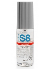 Cогревающий лубрикант на водной основе Stimul8 Warming Lube - 50 мл. - Stimul8 - купить с доставкой в Петрозаводске