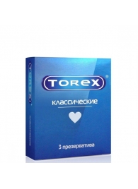 Гладкие презервативы Torex  Классические  - 3 шт. - Torex - купить с доставкой в Петрозаводске