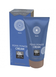 Возбуждающий крем для мужчин Penis Power Cream - 30 мл. - Shiatsu - купить с доставкой в Петрозаводске