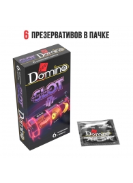 Ароматизированные презервативы DOMINO  Фруктовый слот  - 6 шт. - Domino - купить с доставкой в Петрозаводске