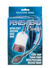 Помпа на головку фаллоса Penis Head Pump - Seven Creations - в Петрозаводске купить с доставкой