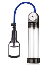 Прозрачная вакуумная помпа Sex Expert с манометром - Sex Expert - в Петрозаводске купить с доставкой