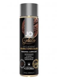 Лубрикант с ароматом шоколада JO GELATO DECADENT DOUBLE CHOCOLATE - 120 мл. - System JO - купить с доставкой в Петрозаводске