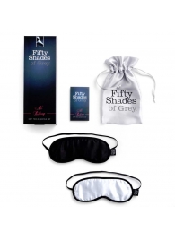 Набор из двух масок на глаза Soft Blindfold Twin Pack - Fifty Shades of Grey - купить с доставкой в Петрозаводске