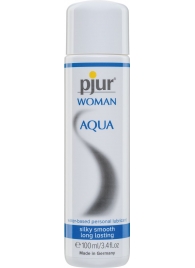 Лубрикант на водной основе pjur WOMAN Aqua - 100 мл. - Pjur - купить с доставкой в Петрозаводске