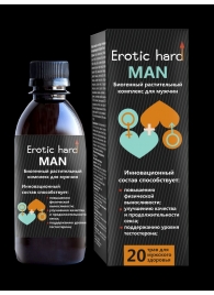 Мужской биогенный концентрат для усиления эрекции Erotic hard Man - 250 мл. - Erotic Hard - купить с доставкой в Петрозаводске