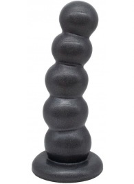 Черная насадка-плаг на харнесс PLATINUM 7 - 19,5 см. - LOVETOY (А-Полимер) - купить с доставкой в Петрозаводске