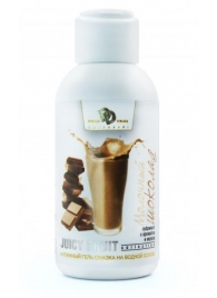 Интимный гель-смазка JUICY FRUIT с ароматом молочного шоколада - 100 мл. - БиоМед - купить с доставкой в Петрозаводске
