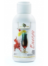 Интимный гель-смазка JUICY FRUIT с ароматом энергетика - 100 мл. - БиоМед - купить с доставкой в Петрозаводске