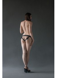 Черные трусики Better с анальной насадкой - 8 см. - Lola Games - купить с доставкой в Петрозаводске