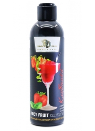 Интимный гель-смазка JUICY FRUIT с ароматом клубники - 200 мл. - БиоМед - купить с доставкой в Петрозаводске