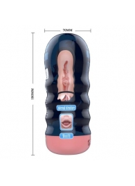 Мастурбатор-ротик Vacuum Cup Masturbator - Baile - в Петрозаводске купить с доставкой