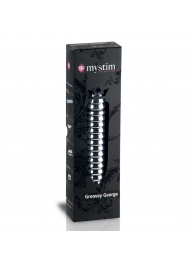 Рельефный фаллос для интенсивного электросекса Groovey George - 20 см. - MyStim - купить с доставкой в Петрозаводске