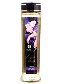 Массажное масло Libido Exotic Fruits с ароматом экзотических фруктов - 240 мл. - Shunga - купить с доставкой в Петрозаводске