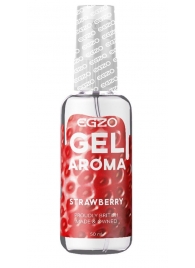 Интимный лубрикант EGZO AROMA с ароматом клубники - 50 мл. - EGZO - купить с доставкой в Петрозаводске
