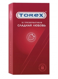 Презервативы Torex  Сладкая любовь  с ароматом клубники - 12 шт. - Torex - купить с доставкой в Петрозаводске